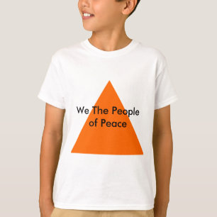 Camiseta Nós, as Pessoas da Paz, o MUSEU Zazzle dá presente