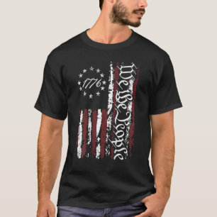 Camiseta Nós, as Pessoas dos EUA, o Patriótico 1776 4º