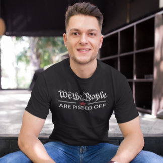 Camiseta Nós, As Pessoas, Estamos Irritados