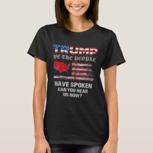 Camiseta Nós, As Pessoas, Falamos Do Mapa Das Eleições De 2