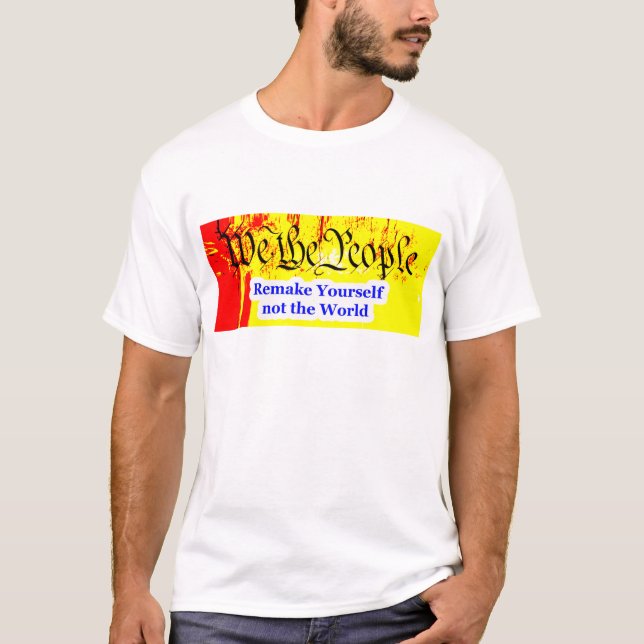 Camiseta Nós, As Pessoas, Nos Remombamos Do MUSEU Zazzle Gi (Frente)