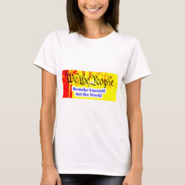Camiseta Nós, As Pessoas, Nos Remombamos Do MUSEU Zazzle Gi