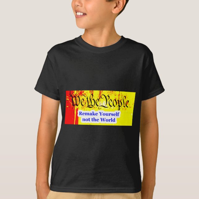 Camiseta Nós, As Pessoas, Nos Remombamos Do MUSEU Zazzle Gi (Frente)