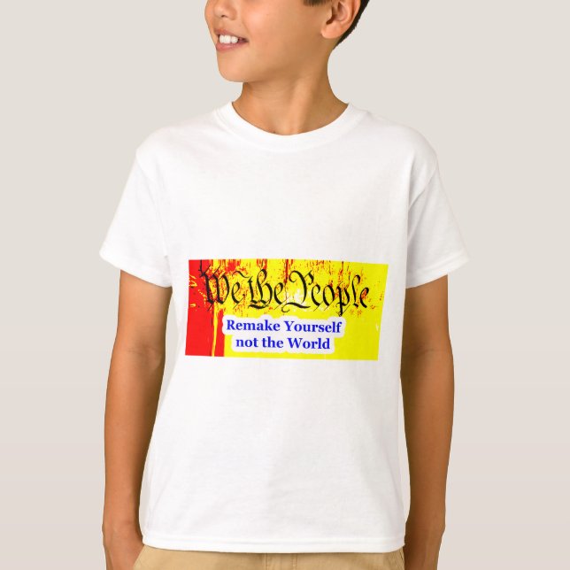 Camiseta Nós, As Pessoas, Nos Remombamos Do MUSEU Zazzle Gi (Frente)