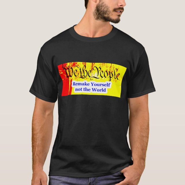 Camiseta Nós, As Pessoas, Nos Remombamos Do MUSEU Zazzle Gi (Frente)