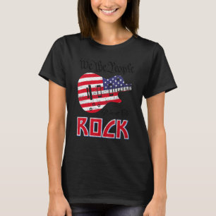 Camiseta Nós, As Pessoas, Queremos Rock Guitar USA Fla