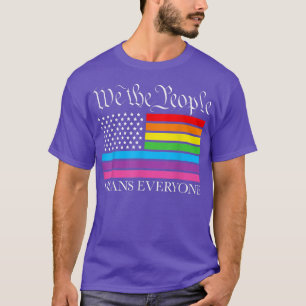 Camiseta Nós, as Pessoas, significa que todo mundo LGBT - A