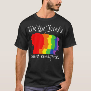 Camiseta Nós, as Pessoas, significamos que todos os LGBT-O