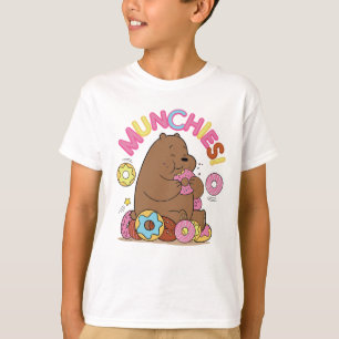 Camiseta Nós Bare Bears - Grizz Rosquinha Munchies!