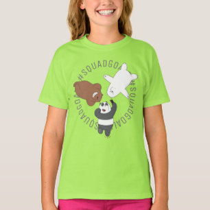 Camiseta Nós Bare Bears - #SquadMeta