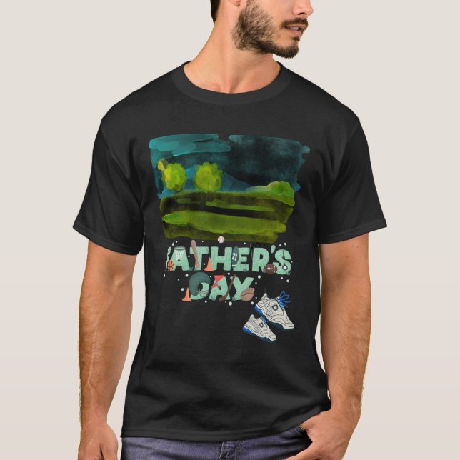 Camiseta Nos Calçados do meu pai - Dia do Pai Sentido (Frente)