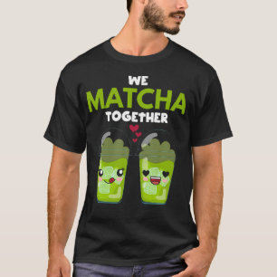 Camiseta Nós Combinamos Juntos Coração Dois Café Chá Verde
