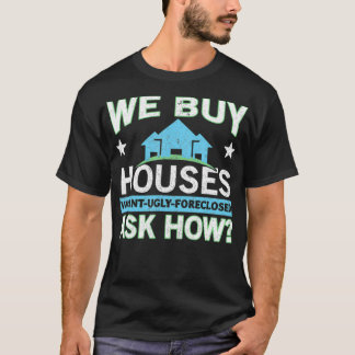Camiseta Nós Comprares Casas Imobiliárias Invadindo Casas I