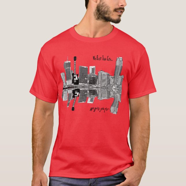 CAMISETA NÓS CONSTRUÍMOS ESTA CIDADE (Frente)