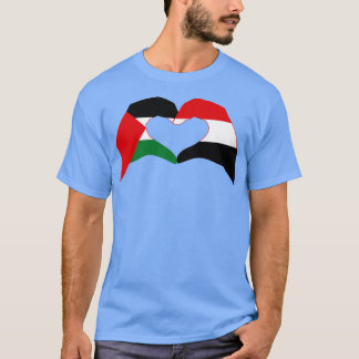 Camiseta Nós Coramos a Palestina no Iêmen Série Patriota