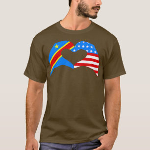 Camiseta Nós Coramos o Congo EUA Patriota Multinacional Fla