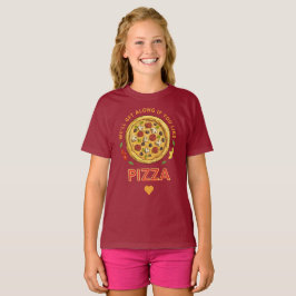 Camiseta Nos daremos bem se você gosta de slogan de pizza