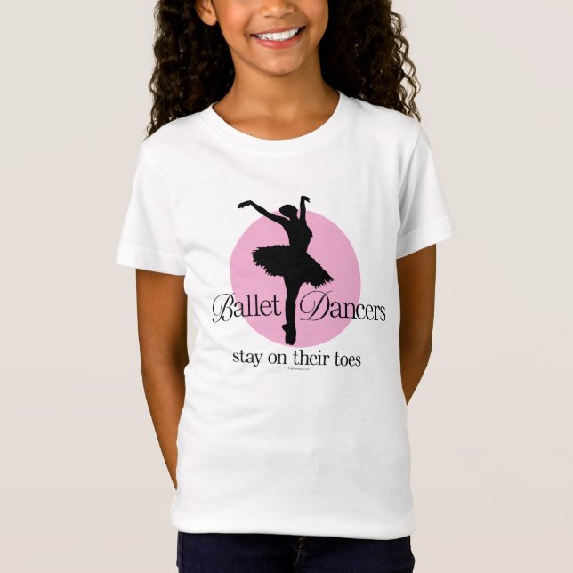 Camiseta Nos Dedos (Balé) (Frente)
