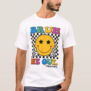 Camiseta Nós Descobrimos Professores No Dia Passado Da Esco