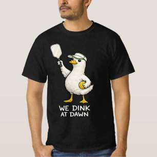 Camiseta Nós Dink Ao Amanhecer Pickle Ball , Ganso Bobo Eng