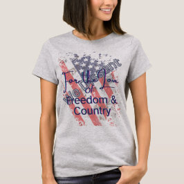 Camiseta Nós Dissentimos Pelo Amor à Liberdade