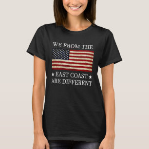 Camiseta Nós do lado leste somos diferentes Patriot Americ