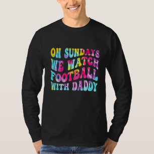 Camiseta Nos Domingos, Assistimos Com Um Pai Engraçado De P