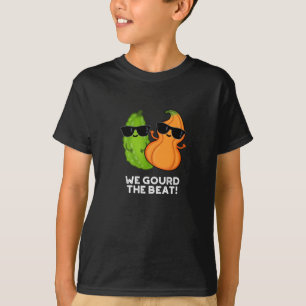 Camiseta Nós Engrenamos O Beat Engraçado Veggie Pun Dark BG