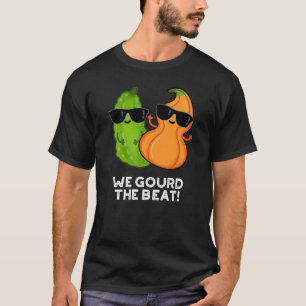 Camiseta Nós Engrenamos O Beat Engraçado Veggie Pun Dark BG
