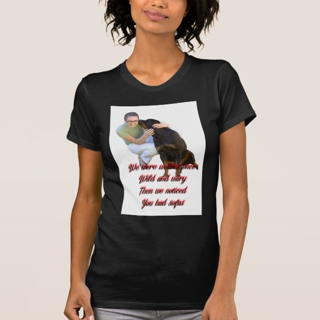 Camiseta Nós éramos lobos uma vez (Frente)