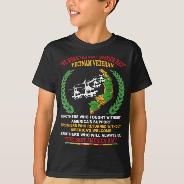 Camiseta Nós Éramos Os Melhores Estados Unidos Tinham O Irm (Frente)