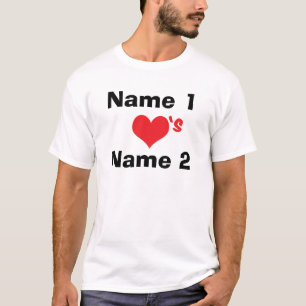 Camiseta Nós Estamos Apaixonados Personalizado