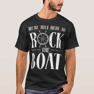Camiseta Nós Estamos Aqui Para Balançar O Barco Cruzeiro Ha