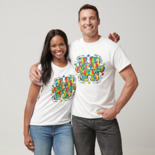Camiseta Nós Estamos prosperando Sob Diferentes Professor