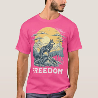 Camiseta Nos Eua, Acampamento De Caminho