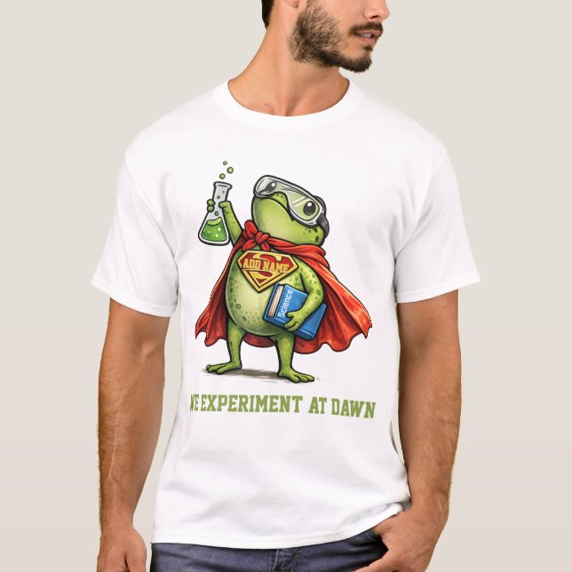 Camiseta Nós Experimentamos , Até Experimentar Professor de (Frente)