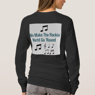 camiseta nós fazemos o mundo rockear