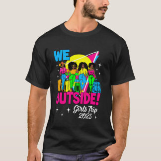 Camiseta Nós Fora Viagem de Meninas 2025 Meninas Afro Mulhe