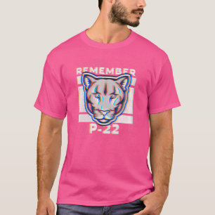 Camiseta Nós lembramos P-22 Los Angeles La Mountain Lion P2