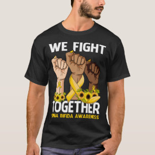 Camiseta Nós lutamos juntos SPINA BIFIDA SENSIBILIZAÇÃO Sun