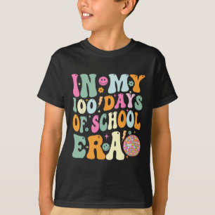 Camiseta Nos Meus 100 Dias De Professores Na Era Da Escola 