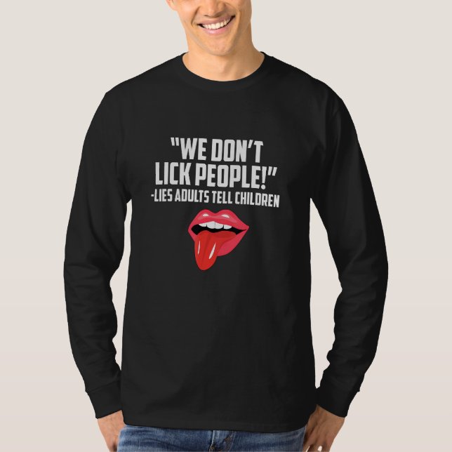 Camiseta Nós Não LickPeople (Frente)