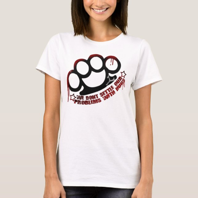 Camiseta Nós não nos estabelecemos (Frente)