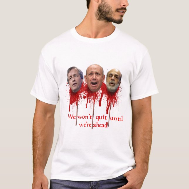 Camiseta Nós não pararemos até que nós estejamos adiante! (Frente)