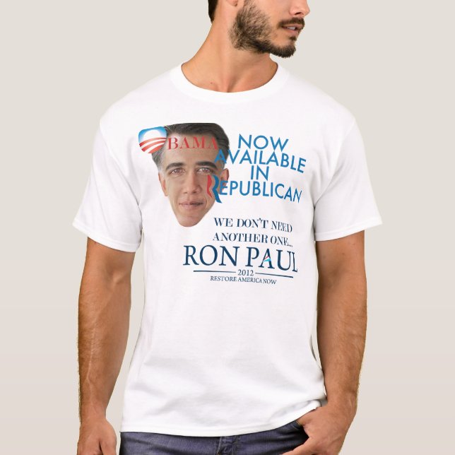 Camiseta Nós não precisamos um Obama novo (Frente)