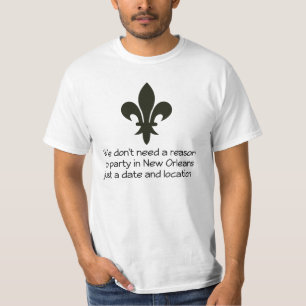Camiseta Nós não precisamos uma razão party em Nova