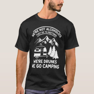 Camiseta Nós não somos Alcoólicos Eles vão ao Bebado de Reu