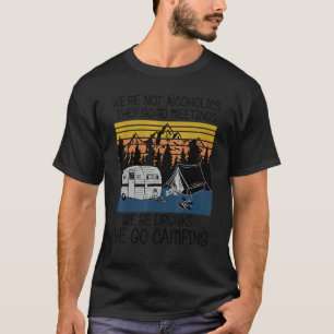 Camiseta Nós não somos Alcoólicos Eles vão ao Bebado de Reu