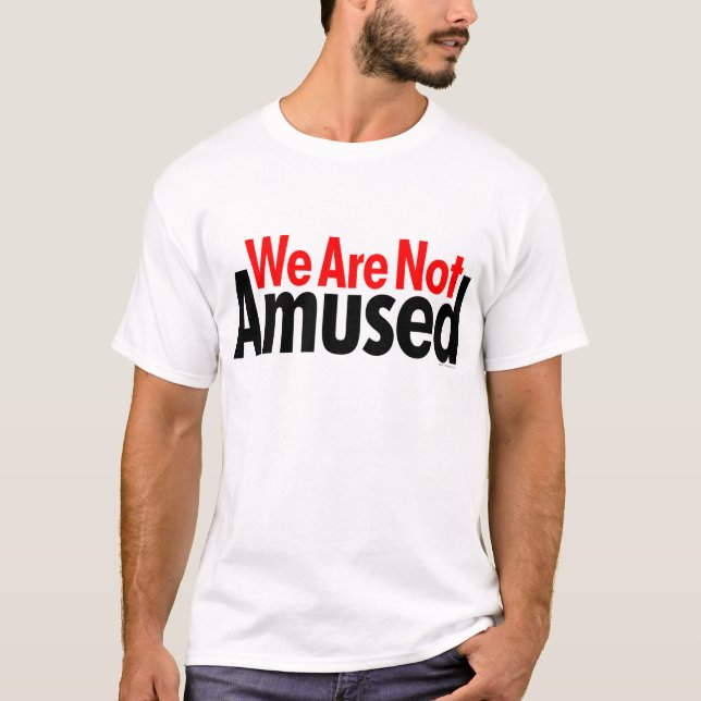 Camiseta Nós não somos divertidos (Frente)