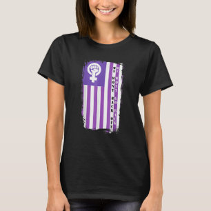 Camiseta Nós não voltaremos às mulheres feministas Legal Di